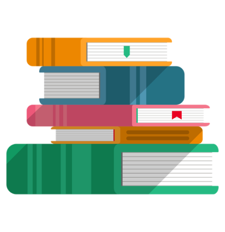 pilha de livros